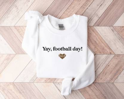 Yay Football Day Sweatshirt-carlalin