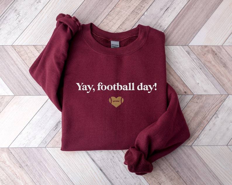 Yay Football Day Sweatshirt-carlalin