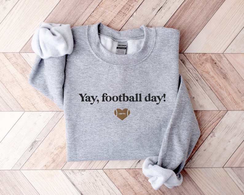 Yay Football Day Sweatshirt-carlalin