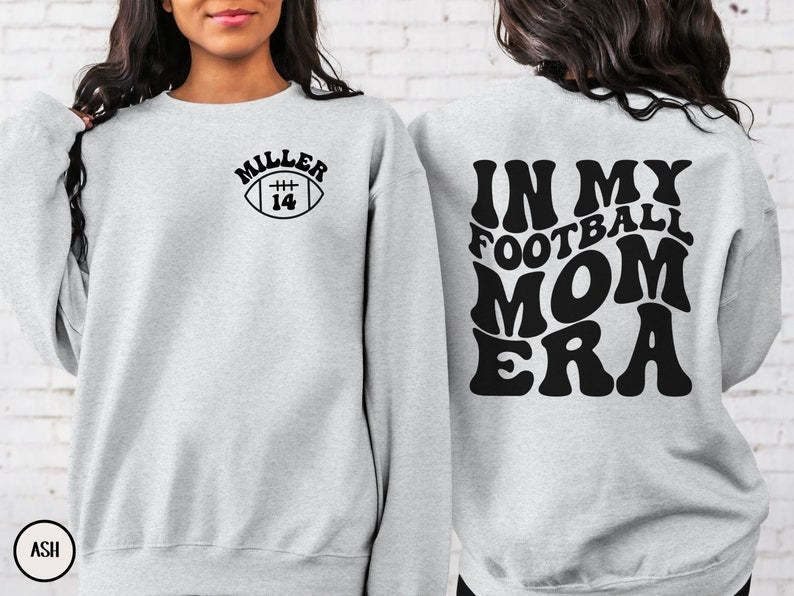 In My Football Mom Era Sweatshirt-carlalin