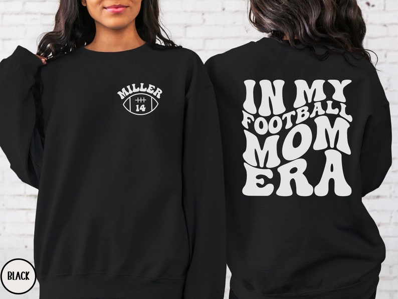 In My Football Mom Era Sweatshirt-carlalin