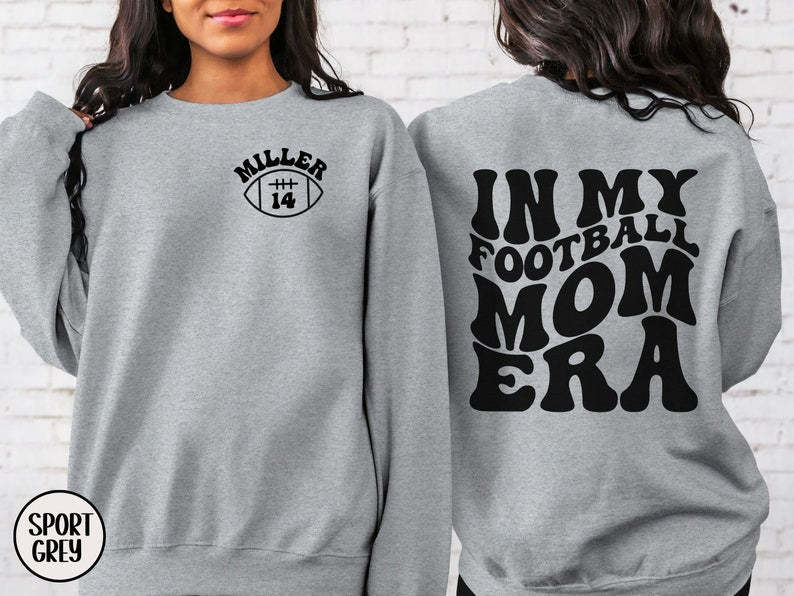 In My Football Mom Era Sweatshirt-carlalin