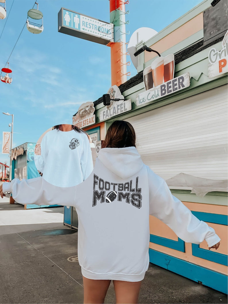 Football Mom Hoodie-carlalin