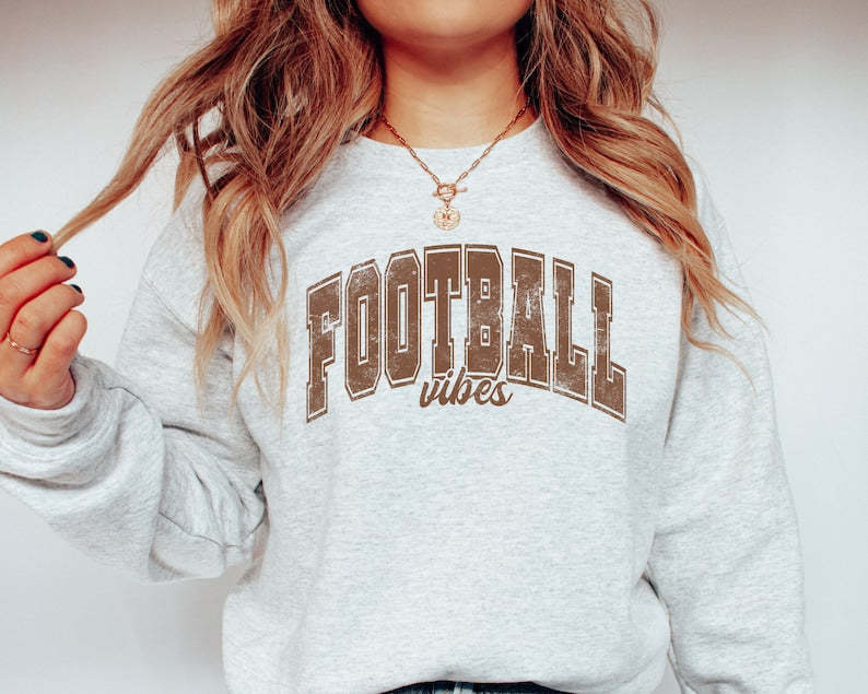 Football Vibes Sweatshirt-carlalin