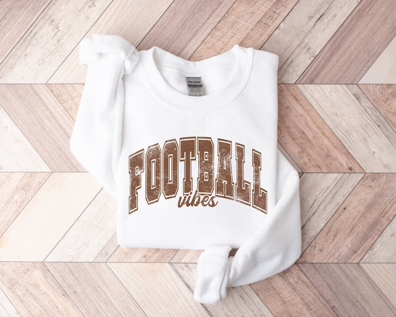 Football Vibes Sweatshirt-carlalin