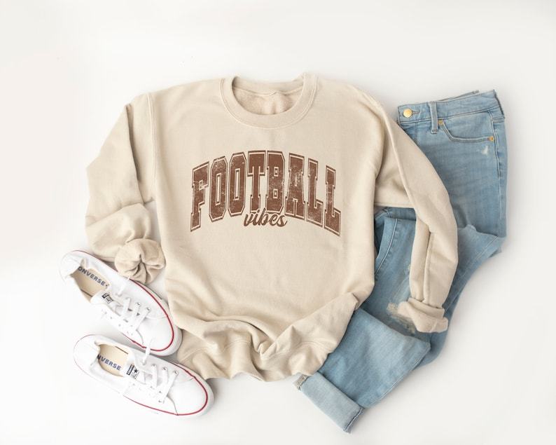Football Vibes Sweatshirt-carlalin