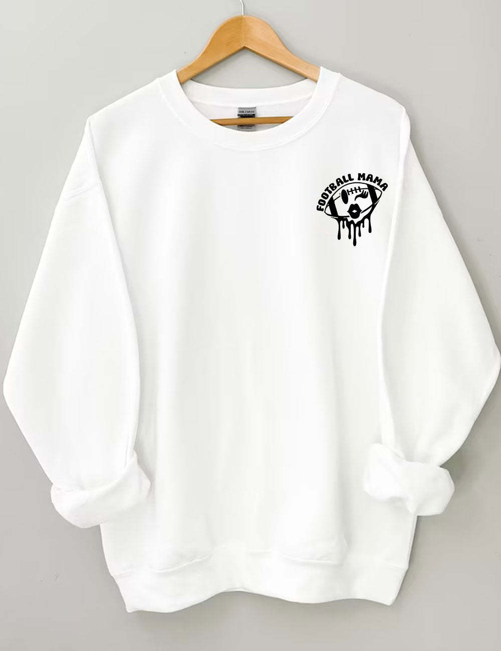 Somebody's Loud Mouth Football Mama Sweatshirt-carlalin