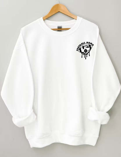 Somebody's Loud Mouth Football Mama Sweatshirt-carlalin