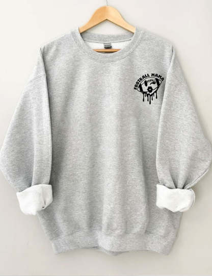 Somebody's Loud Mouth Football Mama Sweatshirt-carlalin