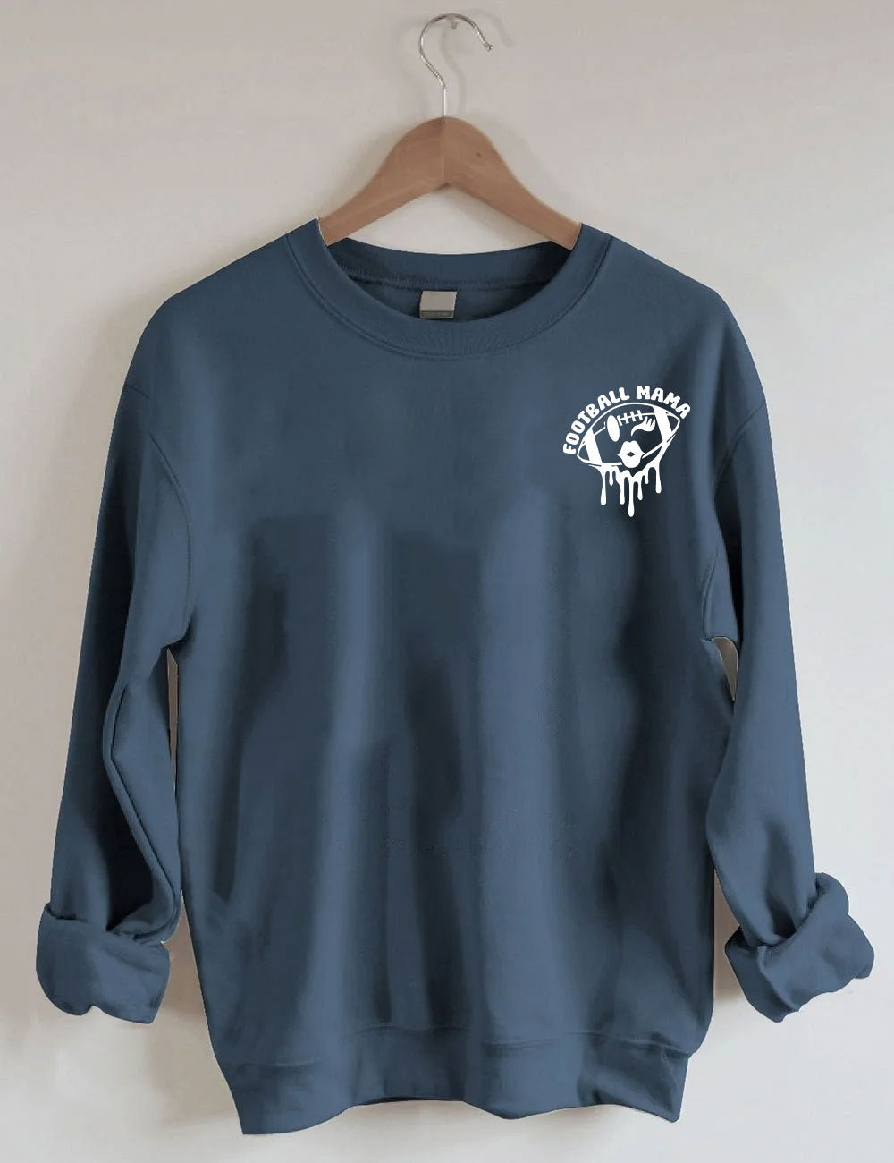 Somebody's Loud Mouth Football Mama Sweatshirt-carlalin