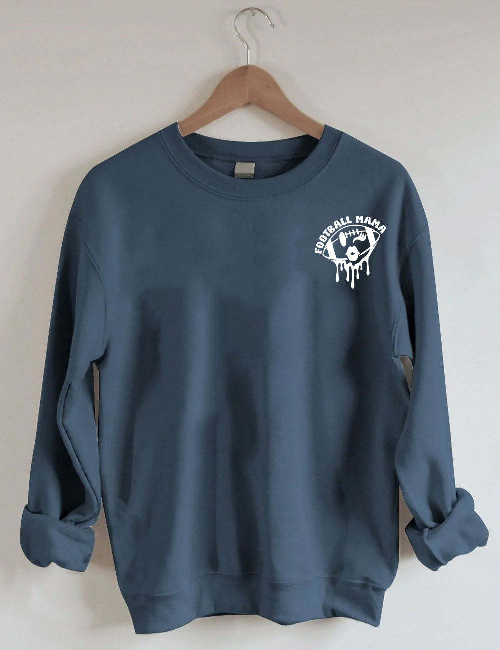 Somebody's Loud Mouth Football Mama Sweatshirt-carlalin