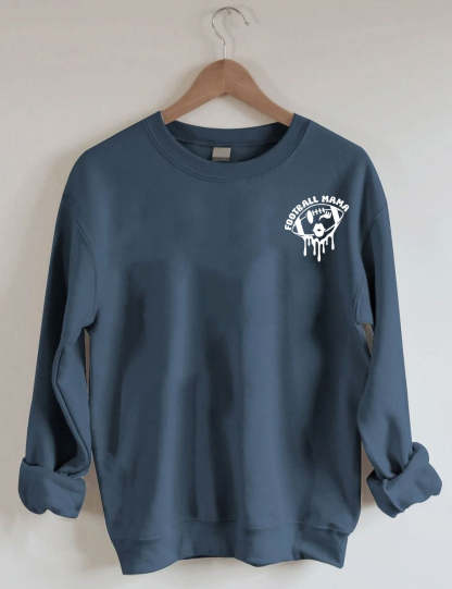 Somebody's Loud Mouth Football Mama Sweatshirt-carlalin