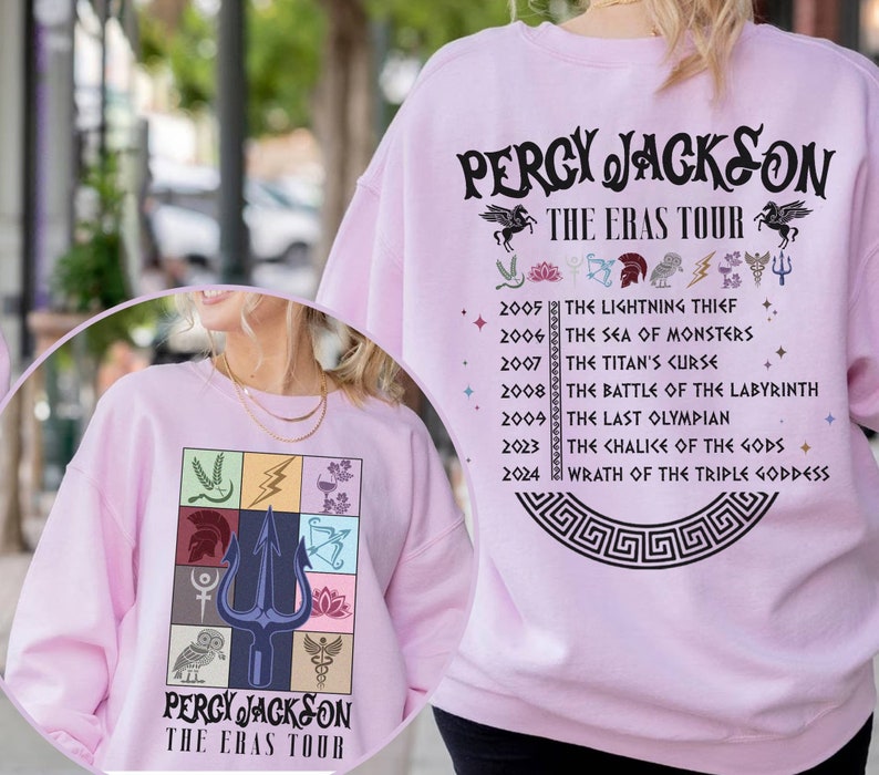 Percy Jackson the Eras Tour 2 side Sweatshirt-carlalin