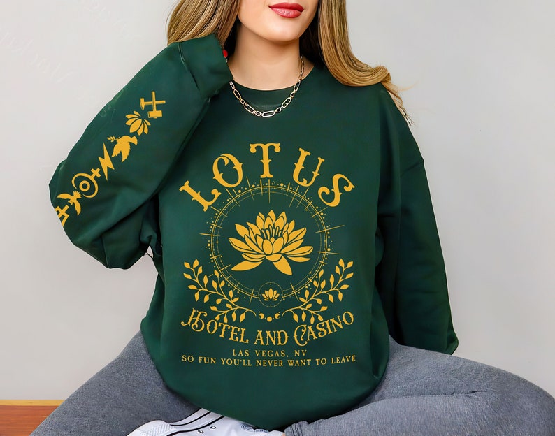 Lotus Hotel & Casino Sweatshirt-carlalin