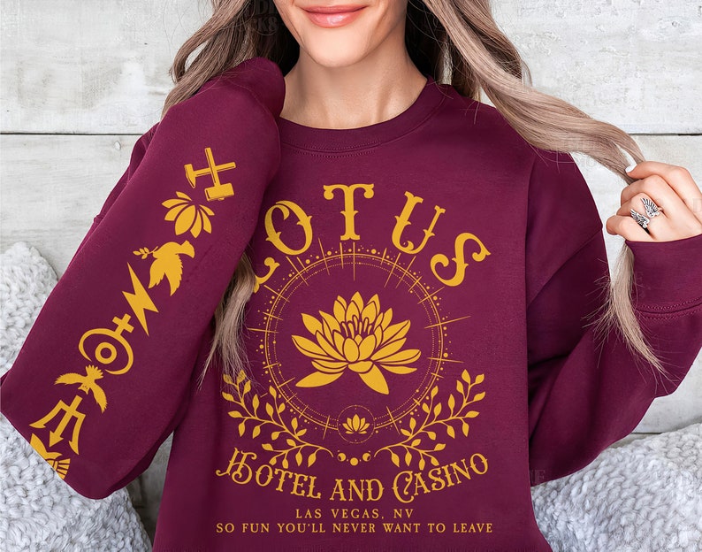 Lotus Hotel & Casino Sweatshirt-carlalin