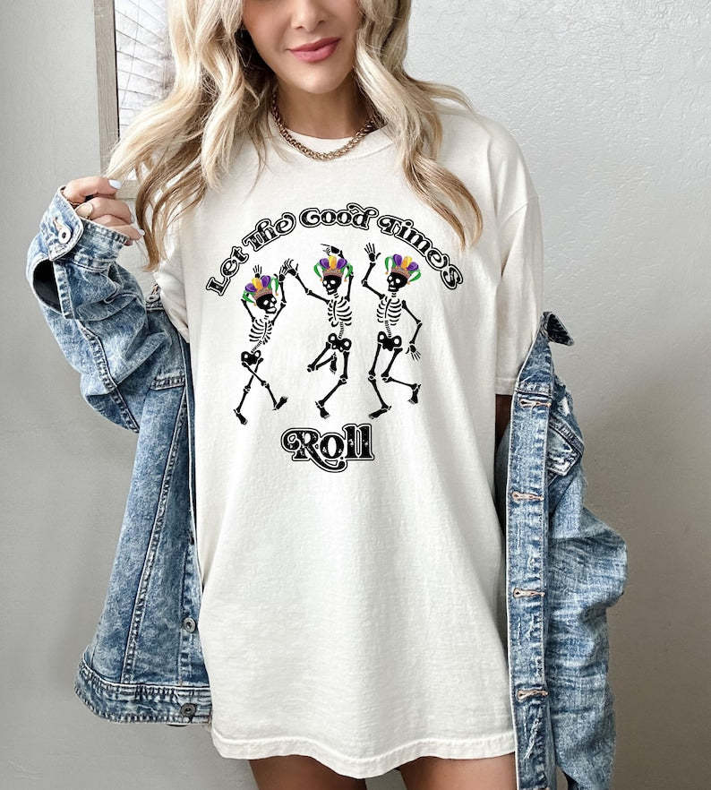 Women's Mardi Gras Shirt-carlalin