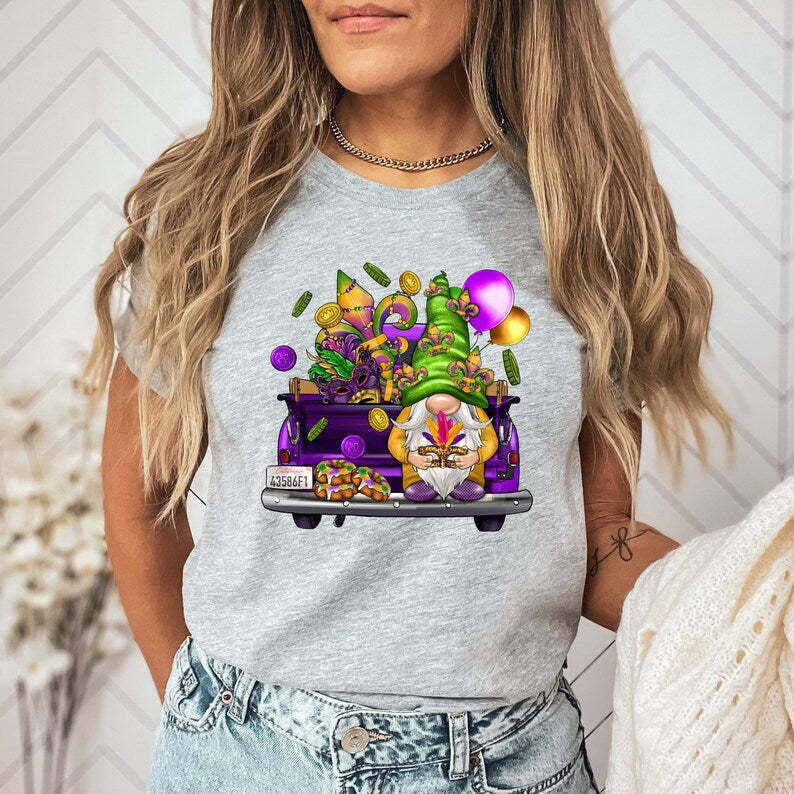 Mardi Gras Gnome Sweatshirt-carlalin
