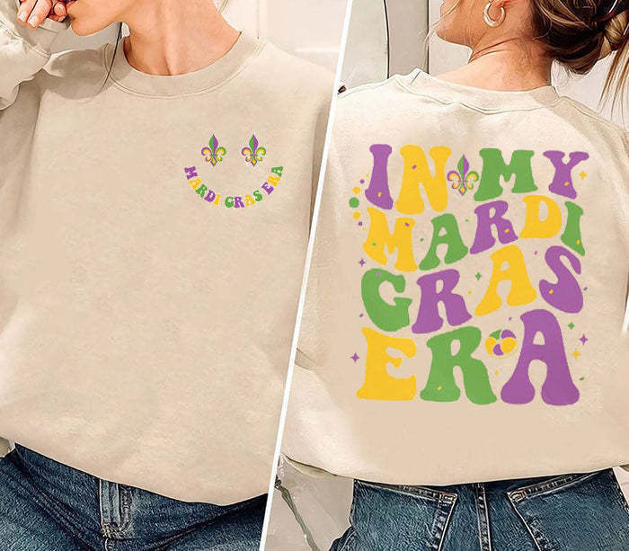 Mardi Gras Sweatshirt For Women-carlalin