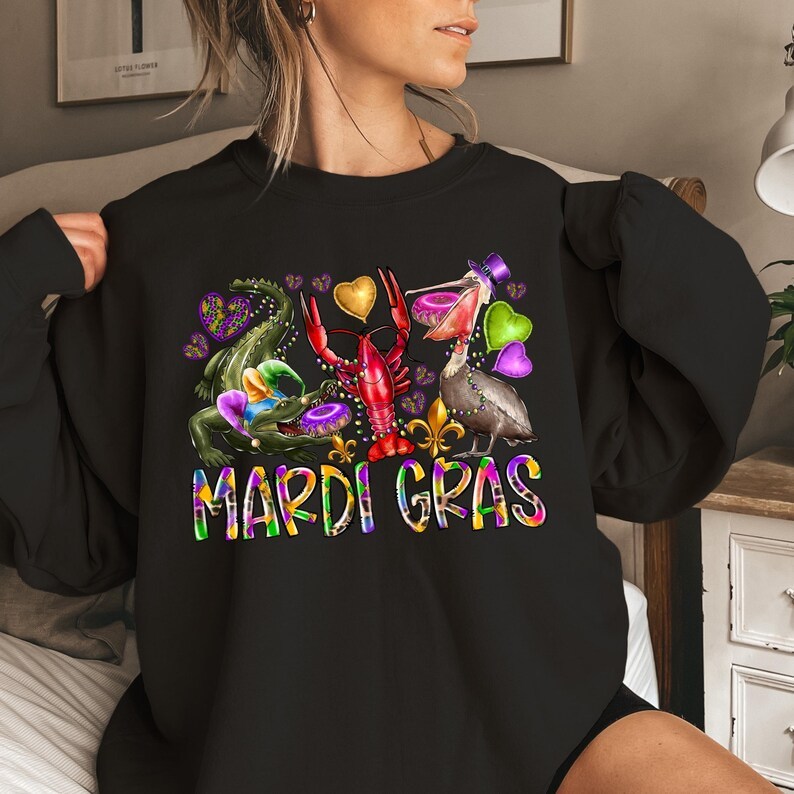 Mardi Gras Sweatshirt-carlalin