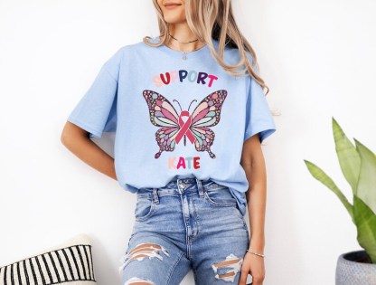 Support Kate Fight Cancer Shirt