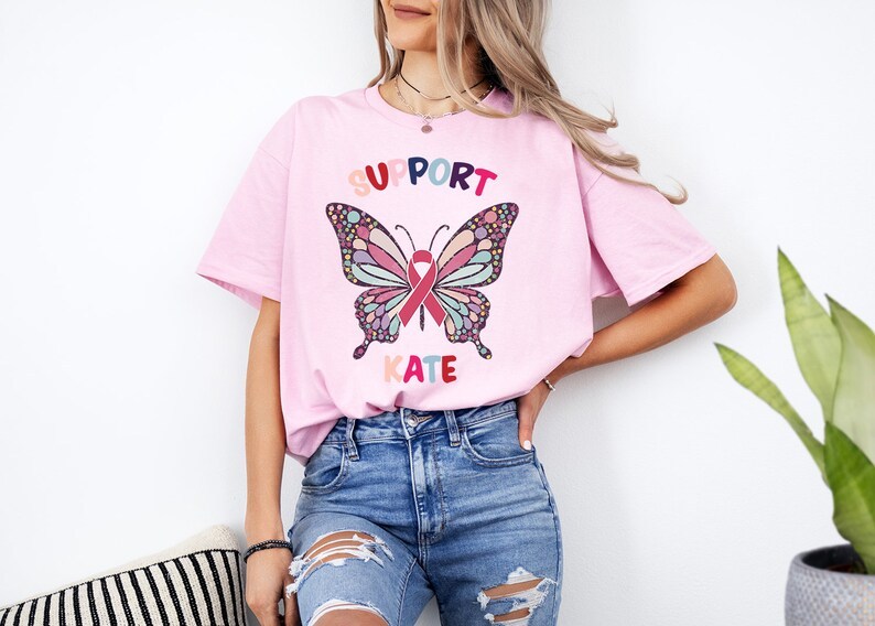 Support Kate Fight Cancer Shirt