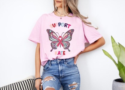 Support Kate Fight Cancer Shirt