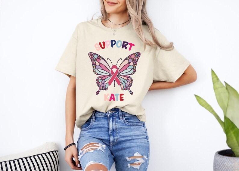 Support Kate Fight Cancer Shirt
