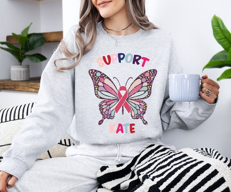 Support Kate Fight Cancer Sweatshirt