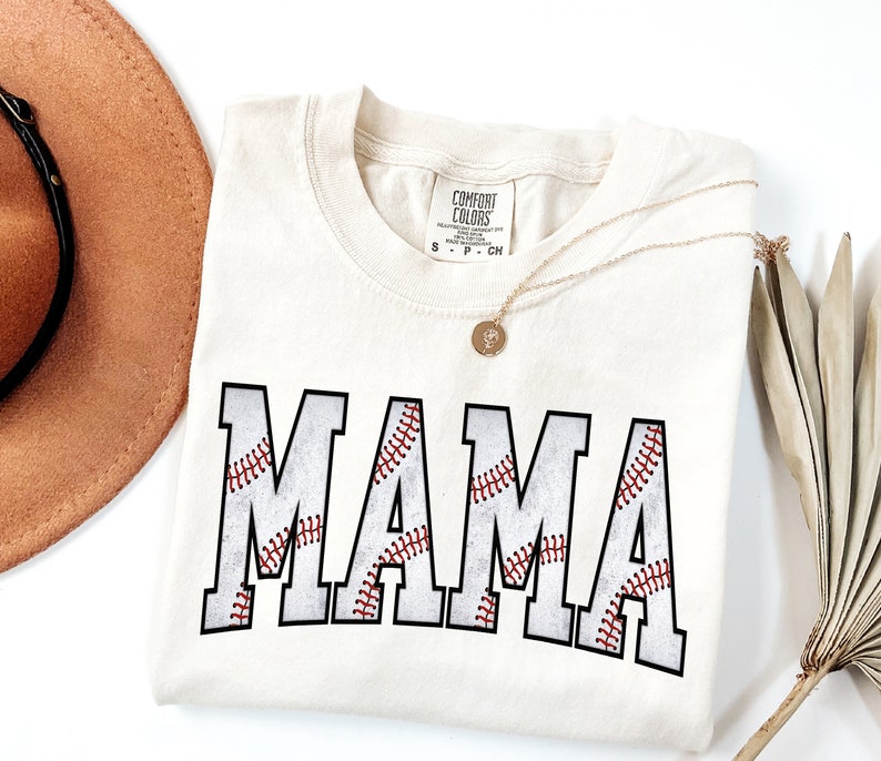Cute Baseball Mama Shirt