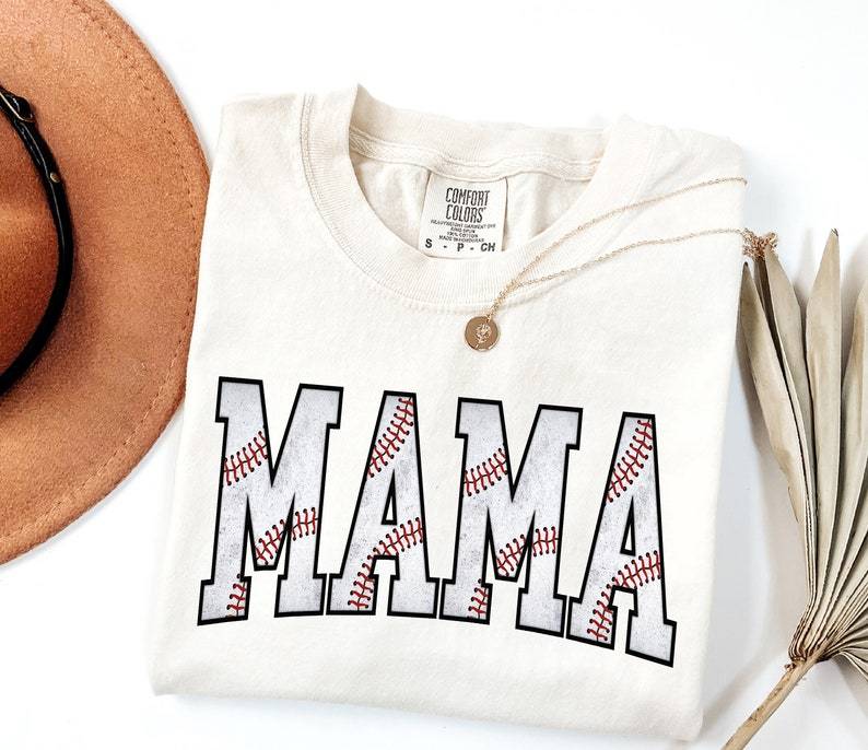 Cute Baseball Mama Shirt
