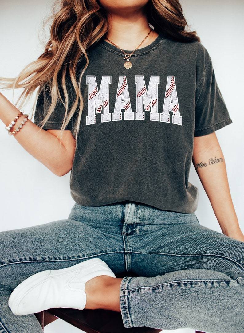 Cute Baseball Mama Shirt