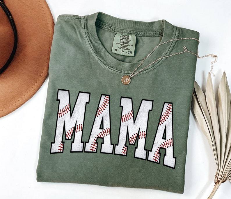 Cute Baseball Mama Shirt