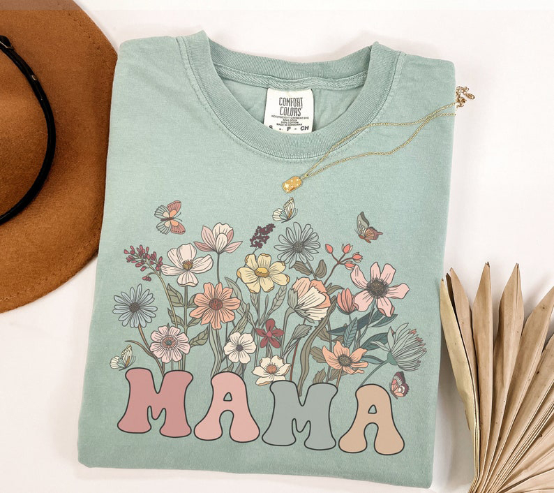Vintage Style Mama Shirt