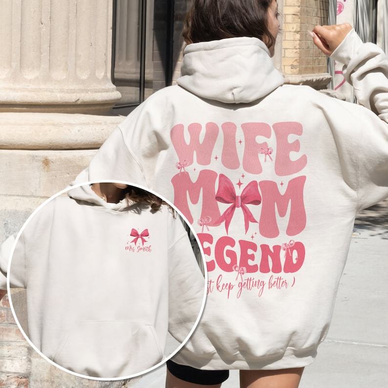 Wife Mom Legend Hoodie