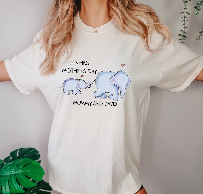 Our First Mother's Day Comfort Colors Shirt