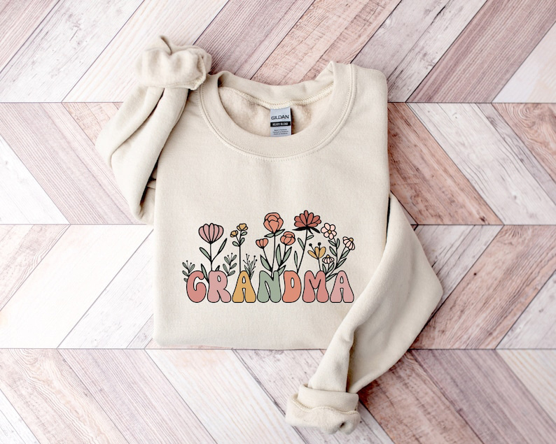 Floral Grandma Sweatshirt