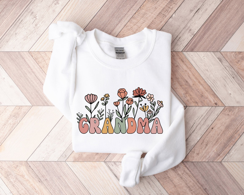 Floral Grandma Sweatshirt