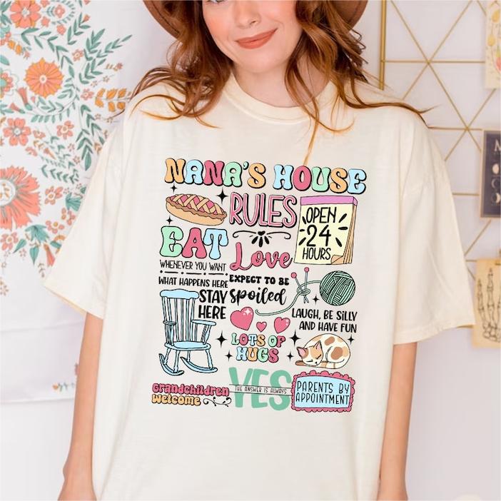 Nana's House Rules Shirt