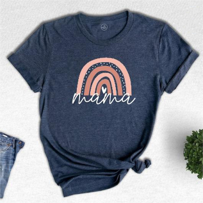 Boho Rainbow Mama Shirt