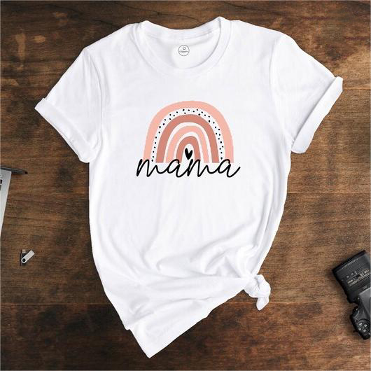 Boho Rainbow Mama Shirt