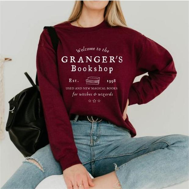 Granger's Book Shop Sweatshirt-carlalin