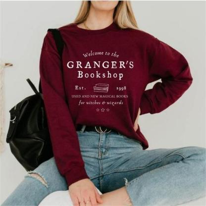 Granger's Book Shop Sweatshirt-carlalin