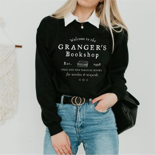 Granger's Book Shop Sweatshirt-carlalin