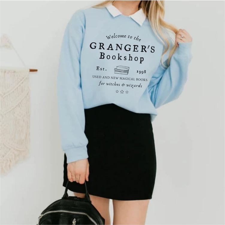 Granger's Book Shop Sweatshirt-carlalin