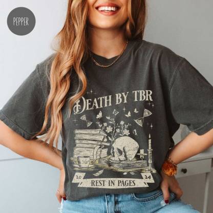 Death by TBR Shirt-carlalin