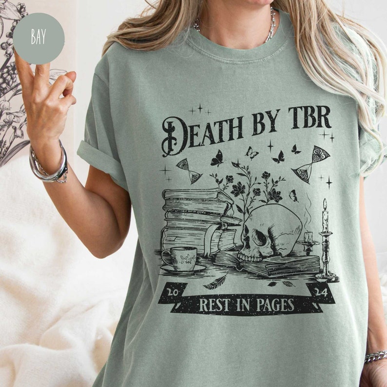 Death by TBR Shirt-carlalin