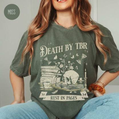 Death by TBR Shirt-carlalin
