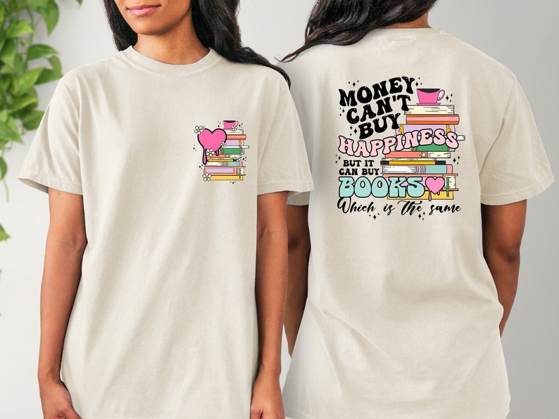 Money Cant Buy Happiness But Books Can Shirt-carlalin