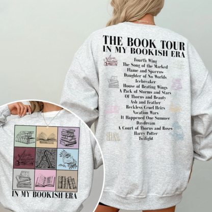 In My Bookish Era Sweatshirt-carlalin