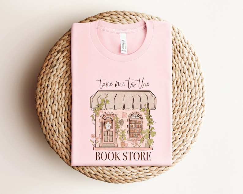 Take Me To The Book Store Sweatshirt-carlalin